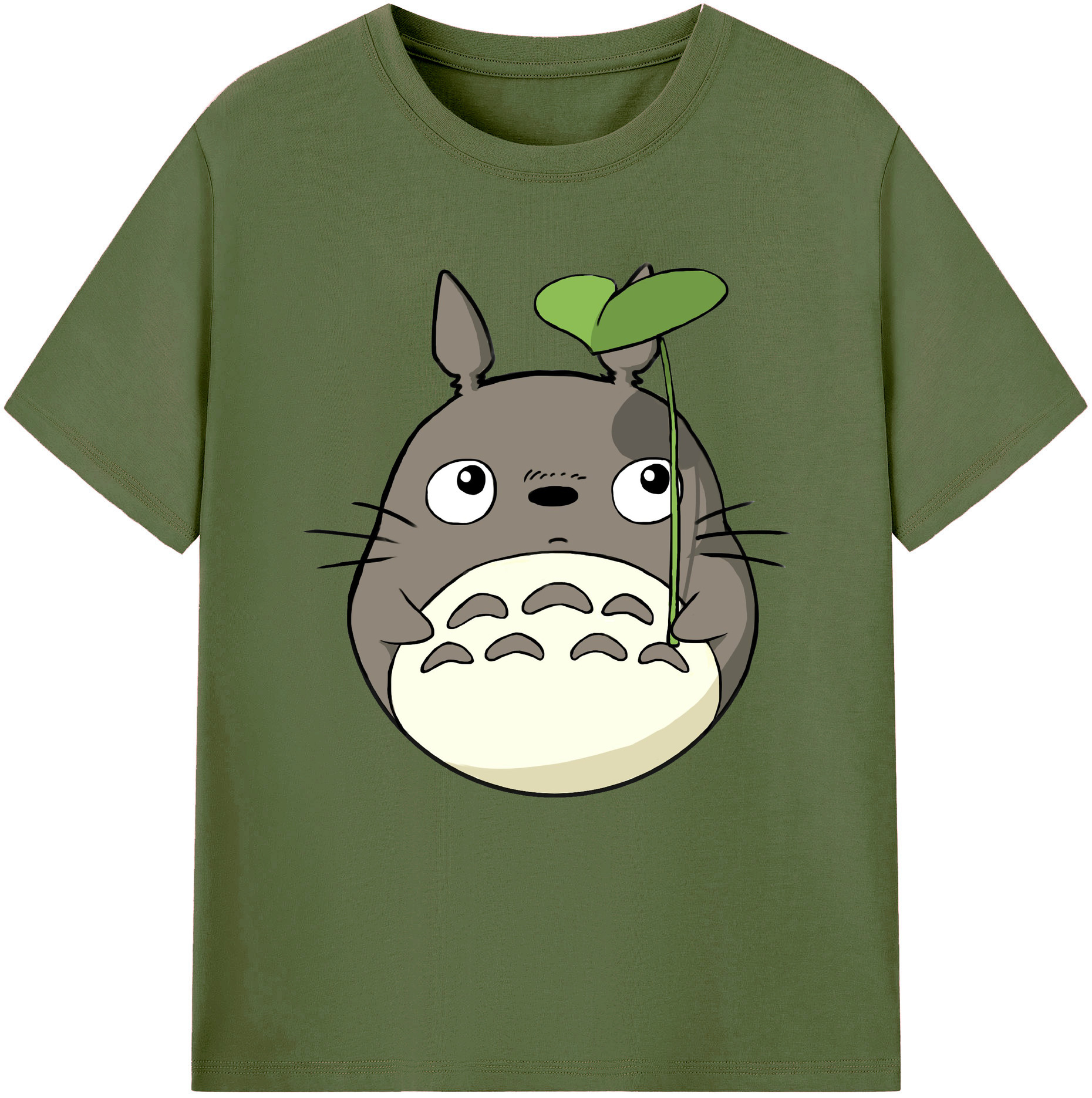 （画像用） となりのトトロ 草壁メイ 草壁サツキ My Neighbor Totoro Satsuki Kusakabe Mei Kusakabe 綿100％半袖Tシャツ（フロントプリント）
